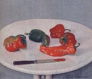 Felix Vallotton Red Peppers France oil painting artist